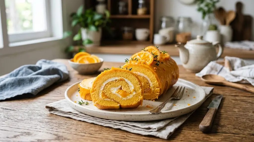 Resep Bolu Gulung Jeruk, Lembut dengan Aroma Segar yang Menggoda