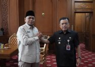 Gubernur Al Haris Terima Audiensi Kanwil Kementerian HAM Jambi, Bahas Persiapan Kunjungan Menteri HAM RI