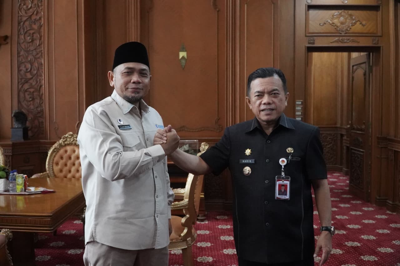 Gubernur Al Haris Terima Audiensi Kanwil Kementerian HAM Jambi, Bahas Persiapan Kunjungan Menteri HAM RI