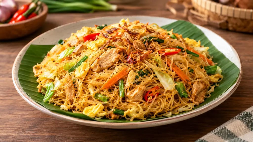 Resep Bihun Goreng Kampung, Gurih dan Kering dengan Bumbu Sederhana