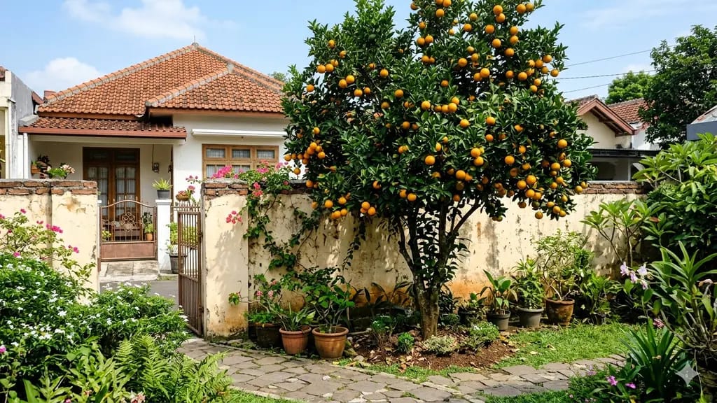 7 Pohon Buah Pendek untuk Taman Rumah Kecil, Praktis dan Tetap Bisa Panen