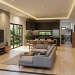 Desain Rumah 3 Kamar dengan Ruang Keluarga Tanpa Sekat, Bikin Hunian Minimalis Terasa Lebih Luas