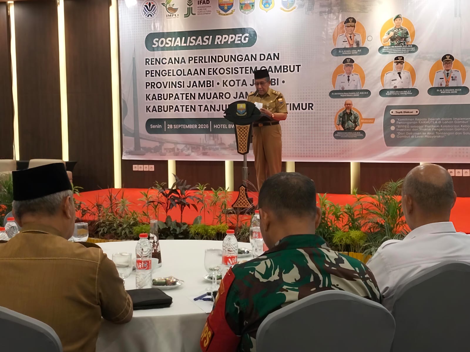 Sosialisasi RPPEG, Kolaborasi Jadi Kunci Utama Pengelolaan Ekosistem Gambut dan Pencegahan Karhutla