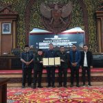 Gubernur Al Haris Hadiri Rapat Paripurna DPRD Penyampaian Laporan Banggar dan Penandatanganan Nota Kesepakatan Ranperda Perubahan APBD 2026
