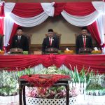 DPRD Muaro Jambi Gelar Paripurna Dengarkan Pidato Kenegaraan Prabowo,Soroti Kemandirian dan Ketahanan Nasional
