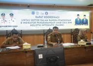 Sekda Tanjab Barat Pimpin Rakor Lintas Sektor, Perkuat Sinergi Pemenuhan Indikator PAUDHI