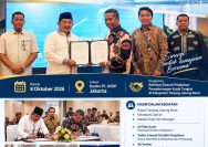 Pemkab Tanjab Barat dan ASDP Teken MoU Kerja Sama Retribusi Pelabuhan Penyeberangan Kuala Tungkal