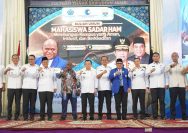 Mewakili Bupati Tanjab Barat, Sekda Hermansyah Hadiri Penandatanganan MoU Bersama Menteri HAM RI