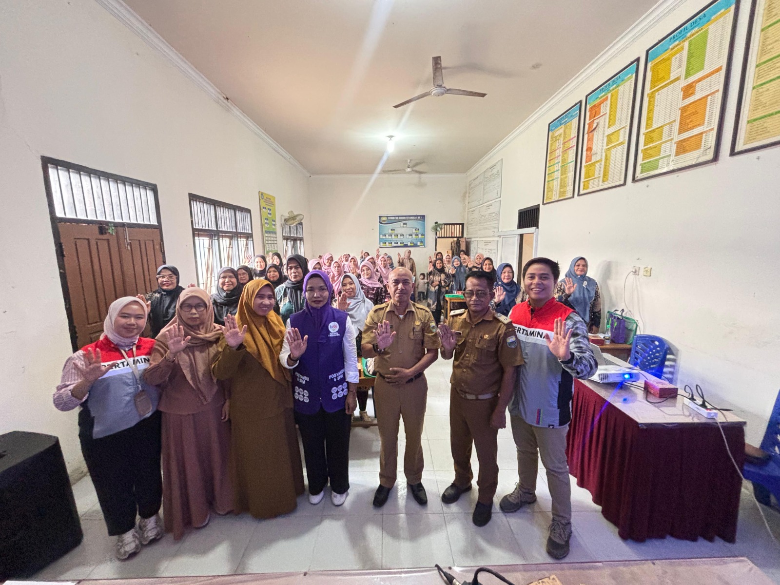 GERAK BERSANDING Kader Posyandu Kumpeh Ulu : Upaya Turunkan Stunting Bersama Pertamina EP Jambi Field