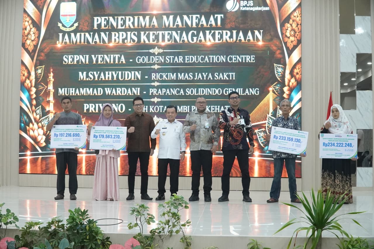 Gubernur Al Haris: Pemprov Jambi Perkuat Perlindungan Jamsostek bagi Pekerja Rentan