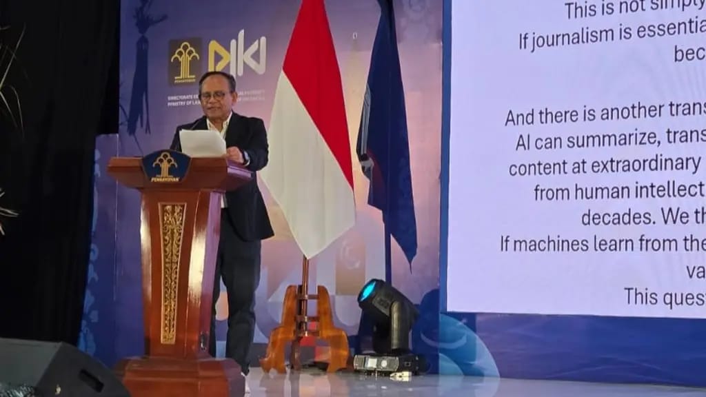 Komaruddin Hidayat Dorong Penguatan Hak Cipta Jurnalistik di Tengah Pesatnya Perkembangan AI