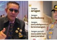 Pembersihan" Perwira Loyal Jokowi dan Sigit Berlanjut, Alumni Lemhannas PPSA 18 Mursyid Sonsang : Langkah Jenderal Sayudi itu Tepat, Optimis Polri Akan Lebih Baik