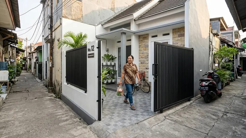 7 Inspirasi Pagar Minimalis untuk Teras Kecil di Gang Sempit, Tetap Aman dan Nyaman