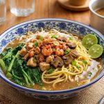 Resep Mi Kangkung Betawi Kuah Kental yang Gurih, Lengkap dengan Ayam dan Jamur