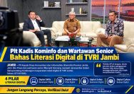Plt Kadis Kominfo dan Wartawan Senior Mursyid Sonsang Ajak Masyarakat Jambi Bijak Bermedia Digital
