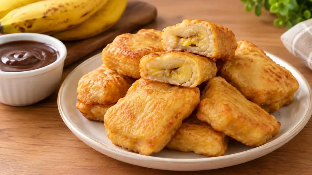 Resep Pisang Nugget Tanpa Tepung Panir, Tetap Renyah dan Lezat untuk Camilan Keluarga