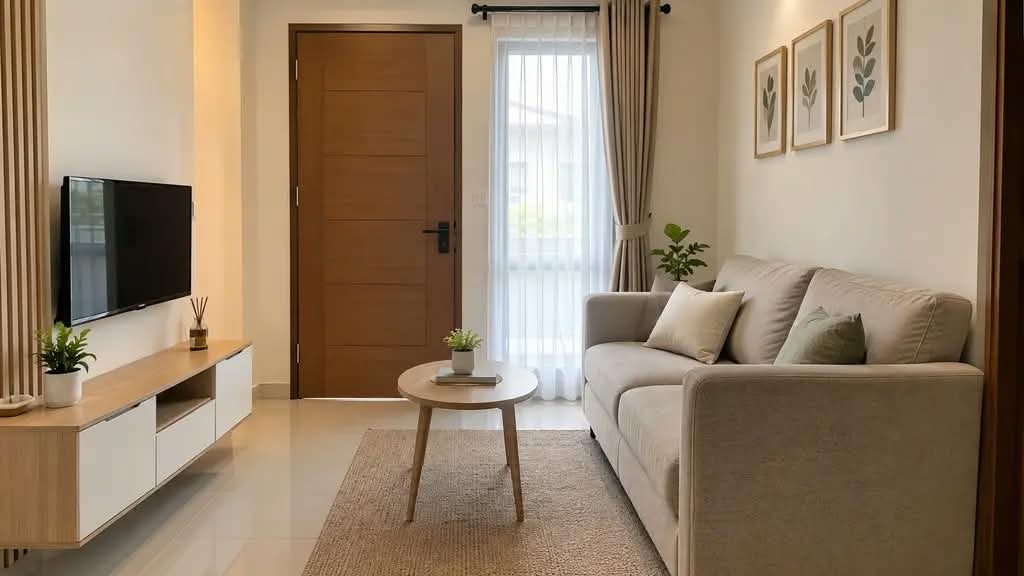 7 Tips Menata Ruang Tamu Menghadap Pintu Masuk agar Rumah Minimalis Terlihat Luas dan Nyaman