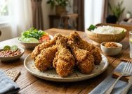 Resep Ayam Crispy Simple Tanpa Telur, Renyah di Luar dan Juicy di Dalam