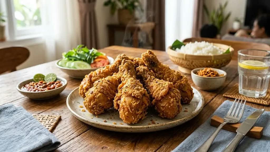 Resep Ayam Crispy Simple Tanpa Telur, Renyah di Luar dan Juicy di Dalam