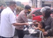 DPRD Kota Jambi Bagikan 2.000 Masker, Warga Diimbau Waspadai Kualitas Udara